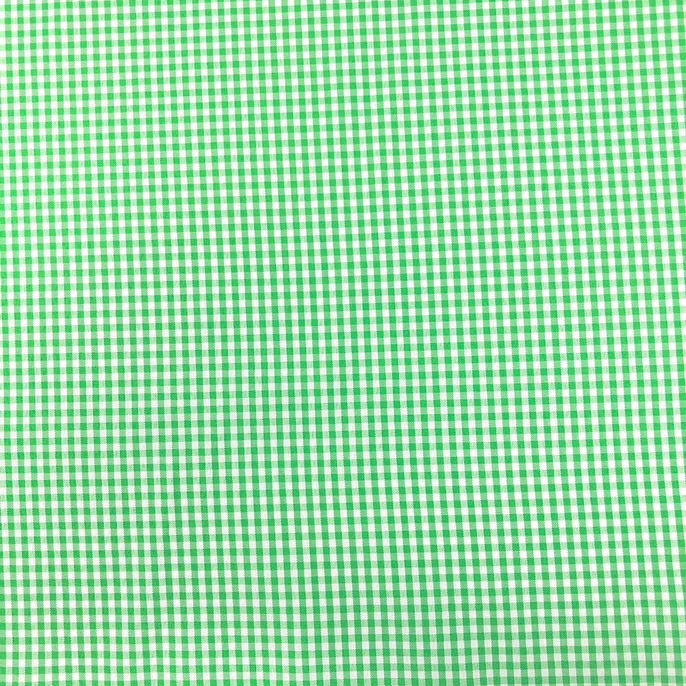 2 mm Gingham Check Plaid Polyester Cotton Poplin - Image 33
