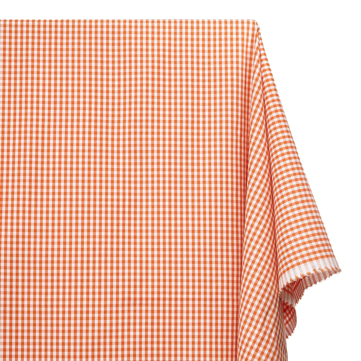 4 mm Gingham Check Plaid Polyester Cotton Poplin - Image 11