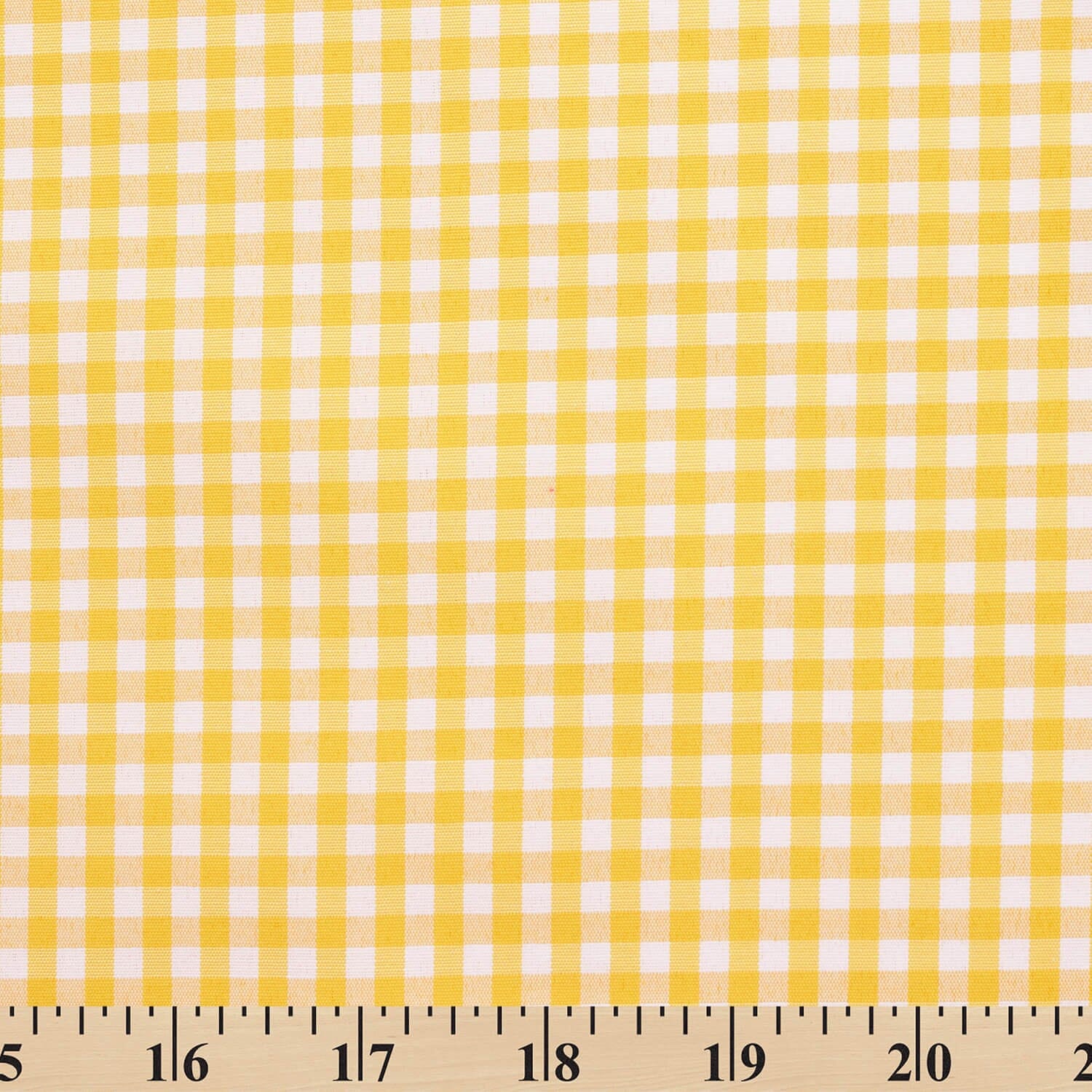 4 mm Gingham Check Plaid Polyester Cotton Poplin - Image 16