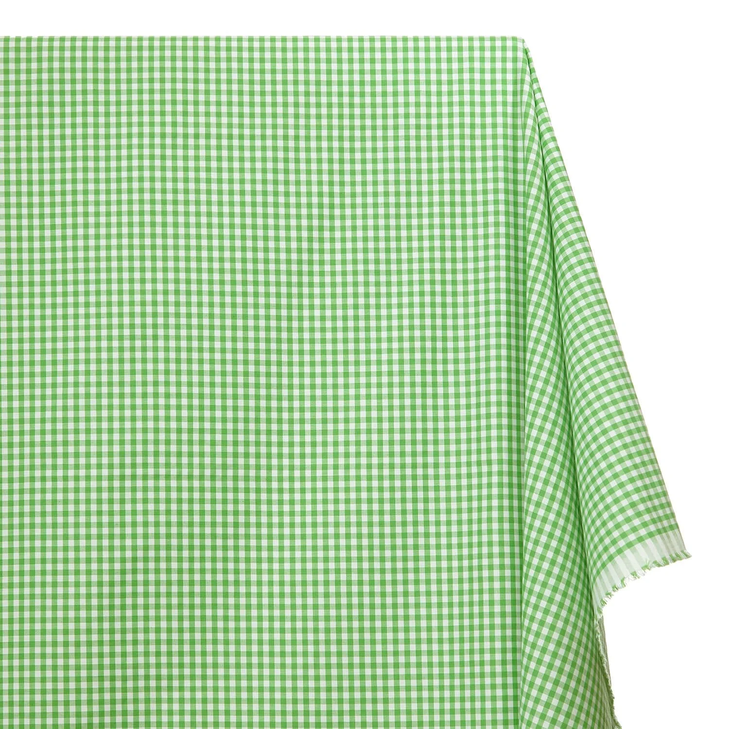 4 mm Gingham Check Plaid Polyester Cotton Poplin - Image 17
