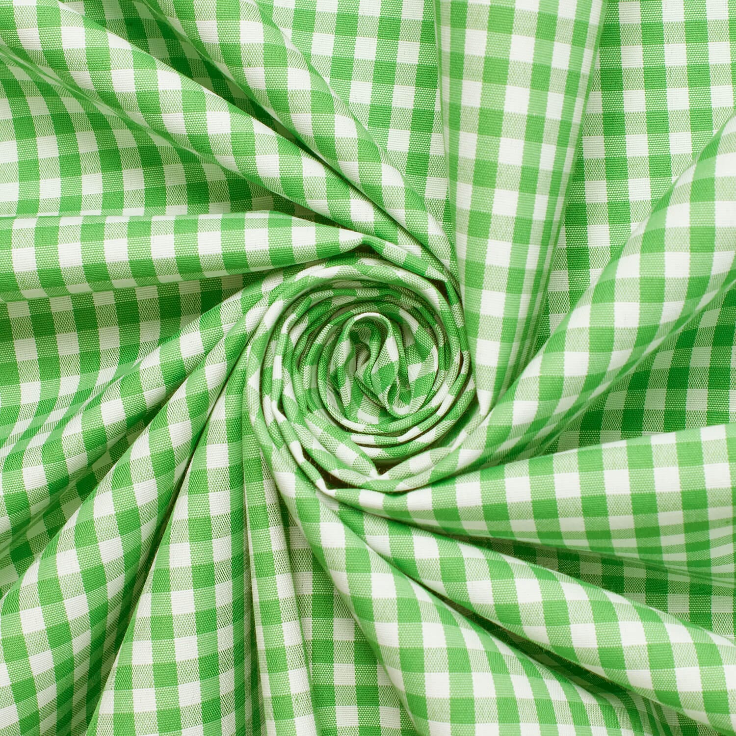 4 mm Gingham Check Plaid Polyester Cotton Poplin - Image 18
