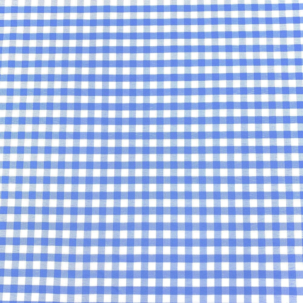 4 mm Gingham Check Plaid Polyester Cotton Poplin - Image 23