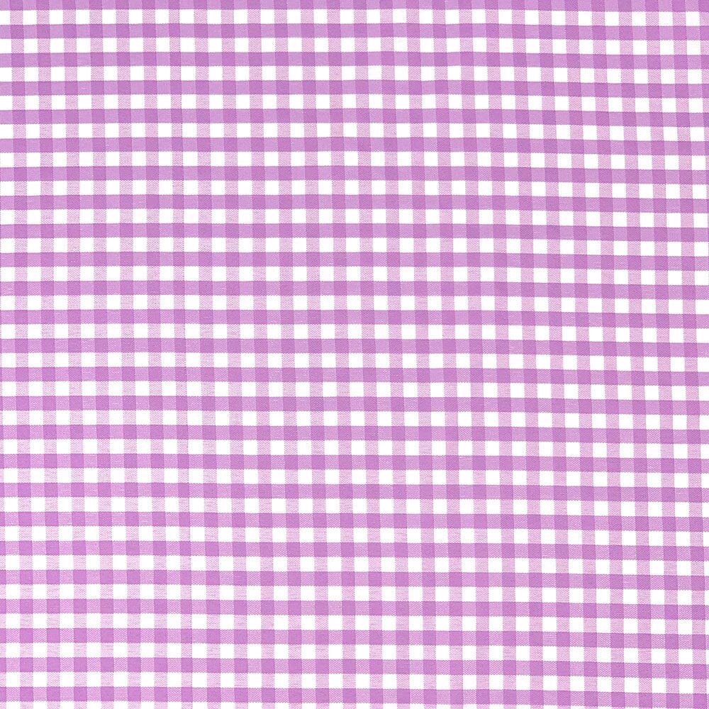 4 mm Gingham Check Plaid Polyester Cotton Poplin - Image 32