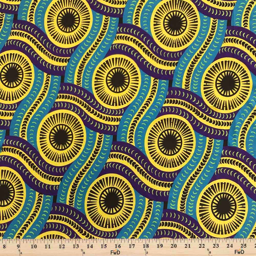 Serpent African Print DTY Brushed (2-2) - Image 2