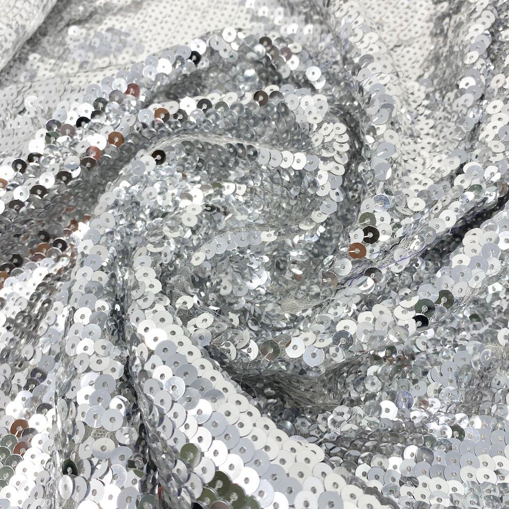 All-Over Small Sequins On Mesh - Image 3