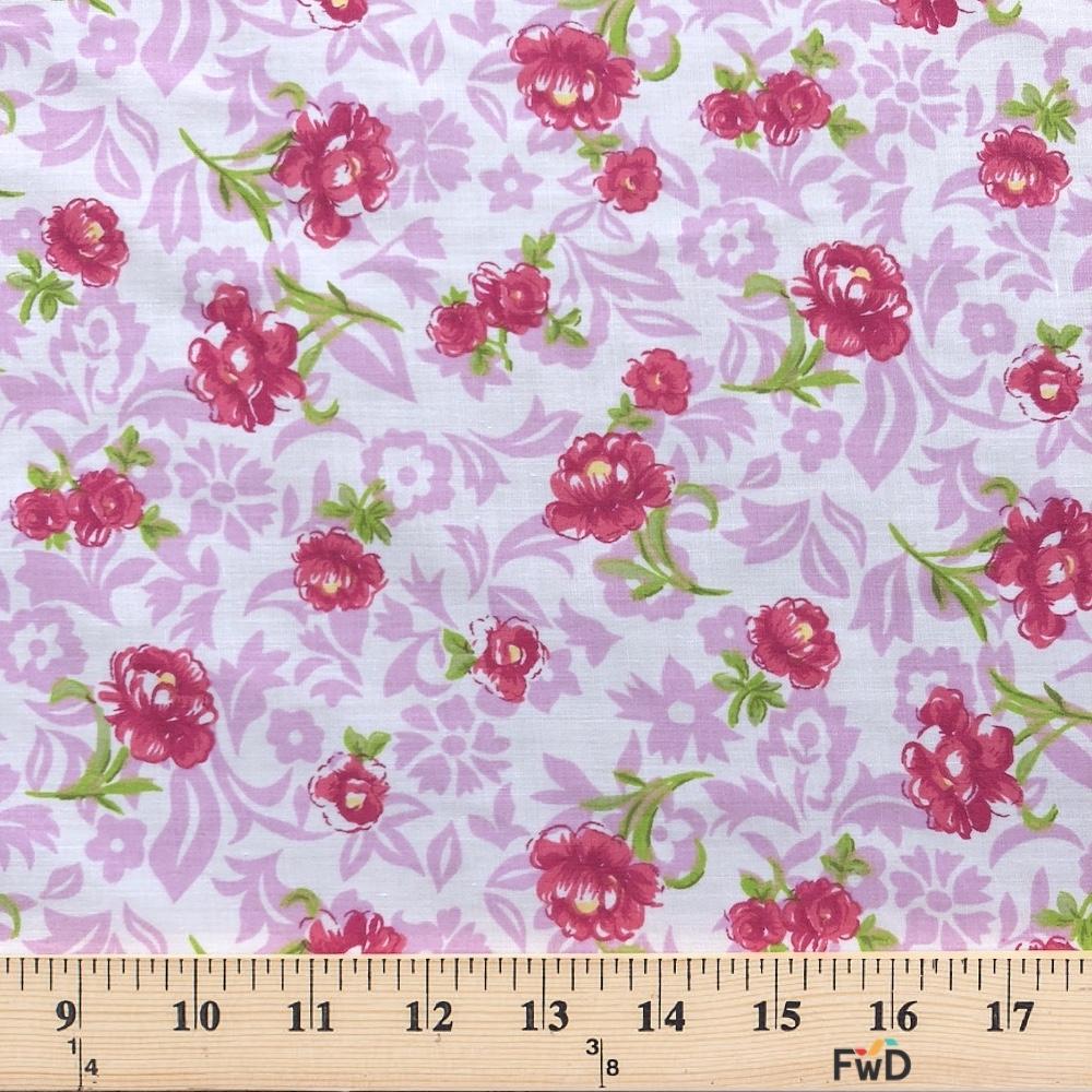 Anna Lilac Print Broadcloth - Image 2