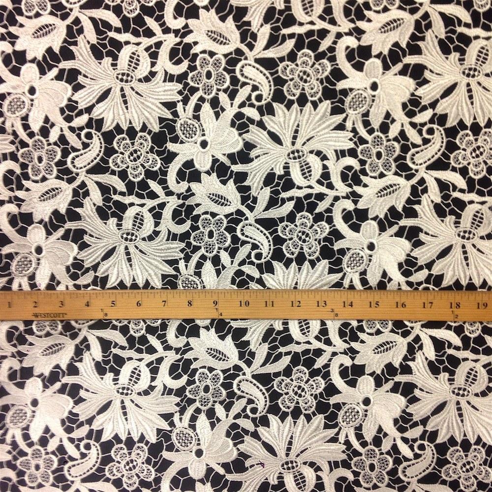 Bell Flower Guipure French Venice Lace - Image 8