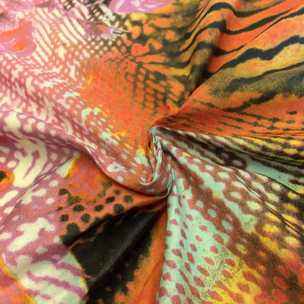 Bella Purple Printed Cotton