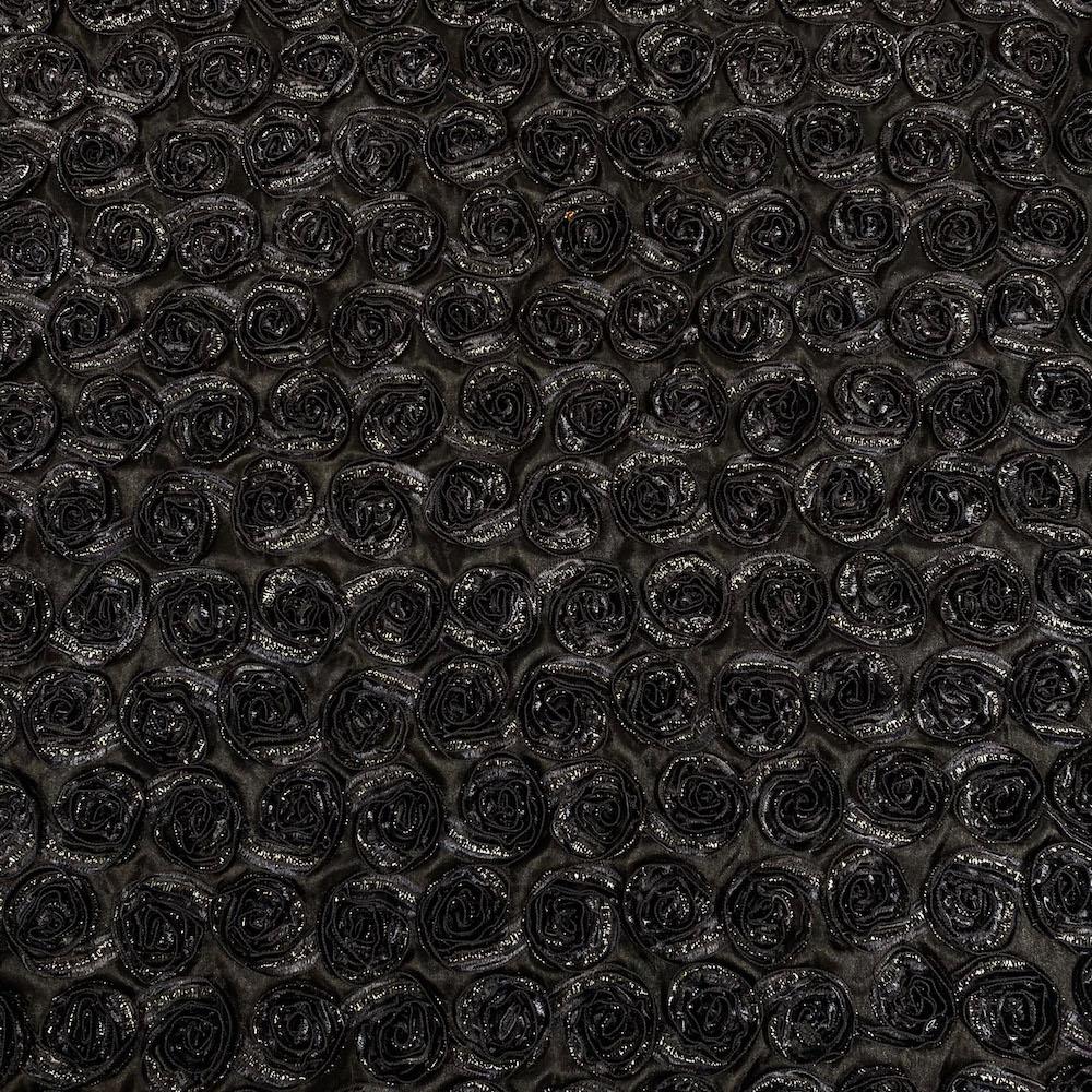 Black Trim Rosette