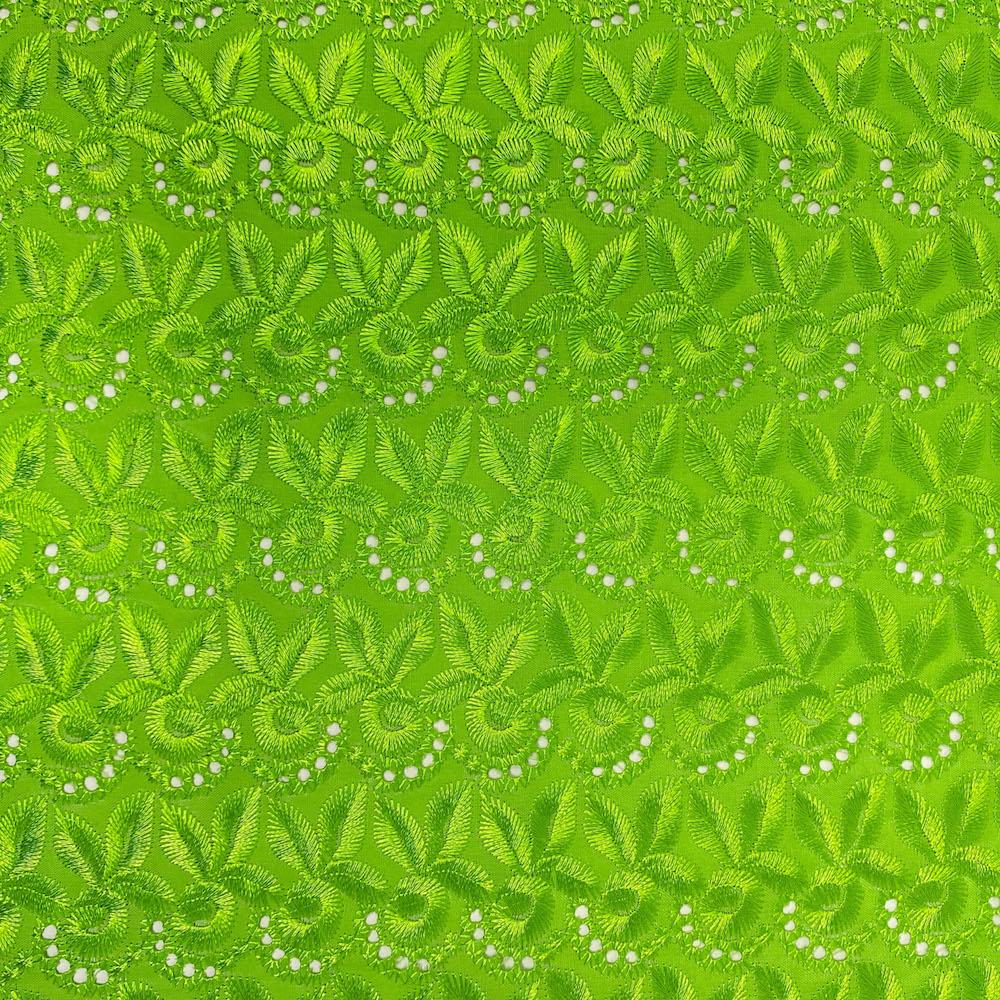 Blossom Eyelet Embroidery Fabric - Image 35