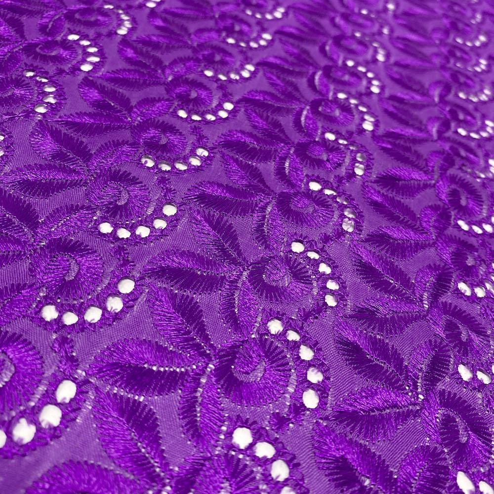 Blossom Eyelet Embroidery Fabric - Image 48