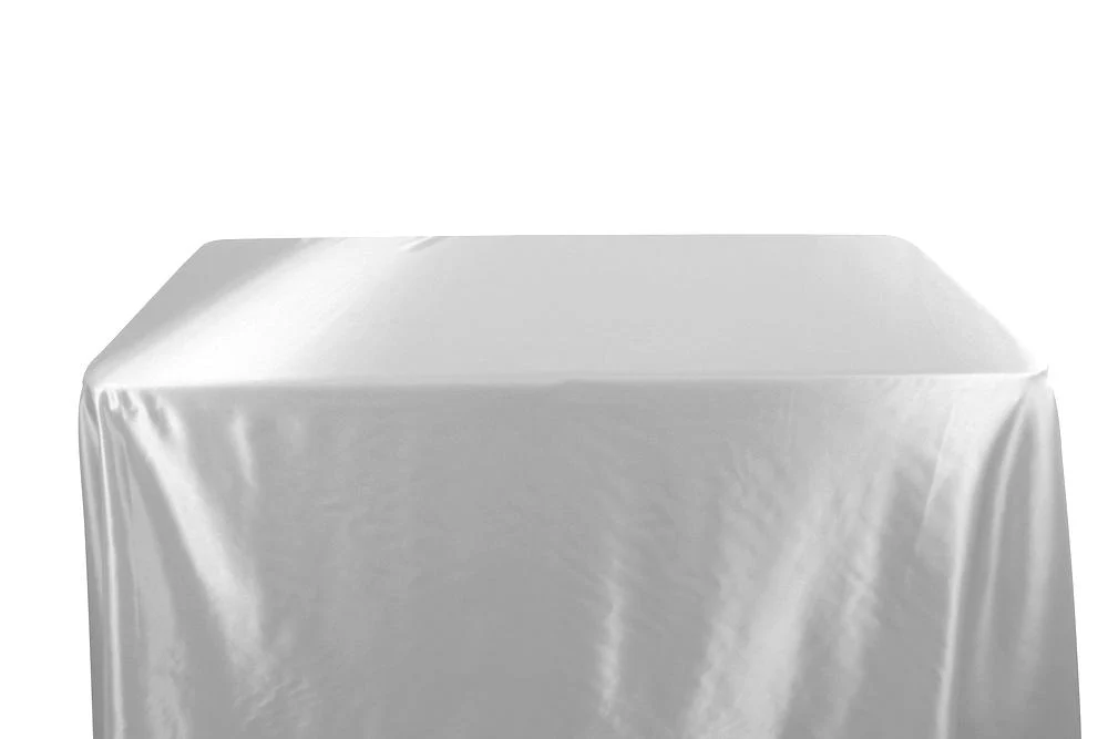Bridal Satin Banquet Rectangular Table Covers - 8 Feet