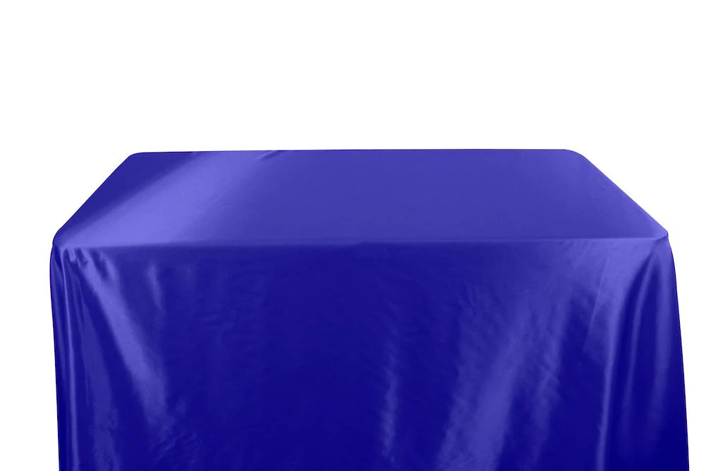 Bridal Satin Banquet Rectangular Table Covers - 8 Feet - Image 17