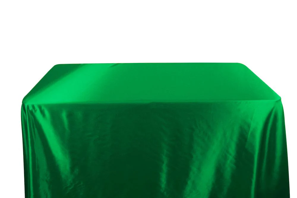 Bridal Satin Banquet Rectangular Table Covers - 8 Feet - Image 18