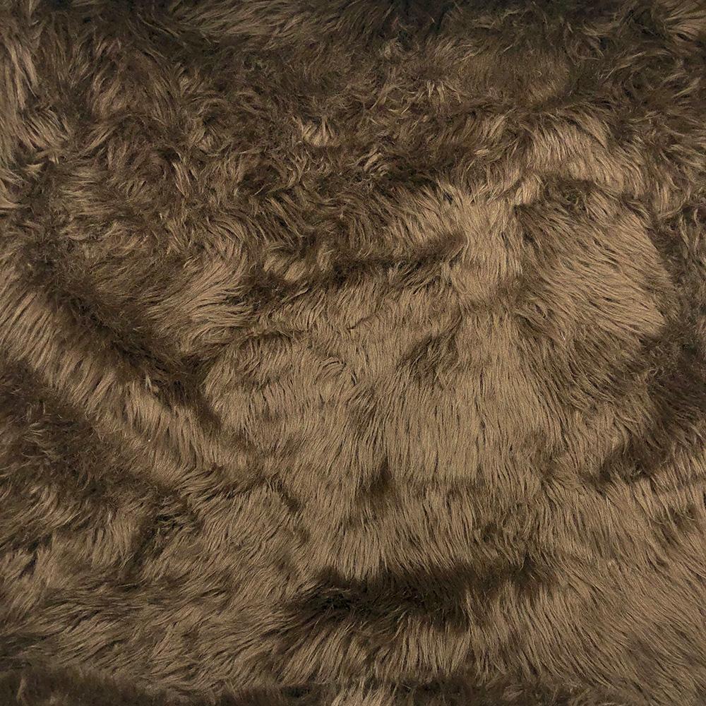 Shag Brown Faux Fur