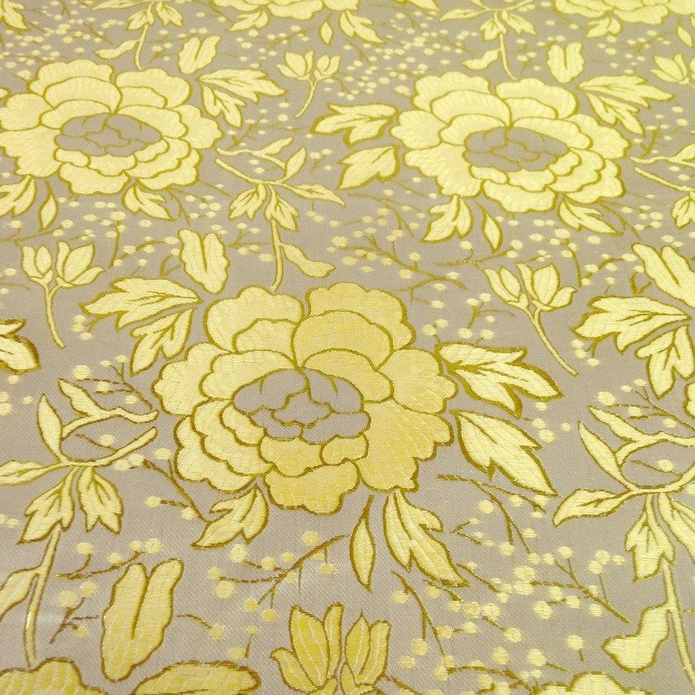 Carnation Metallic Brocade - Image 7