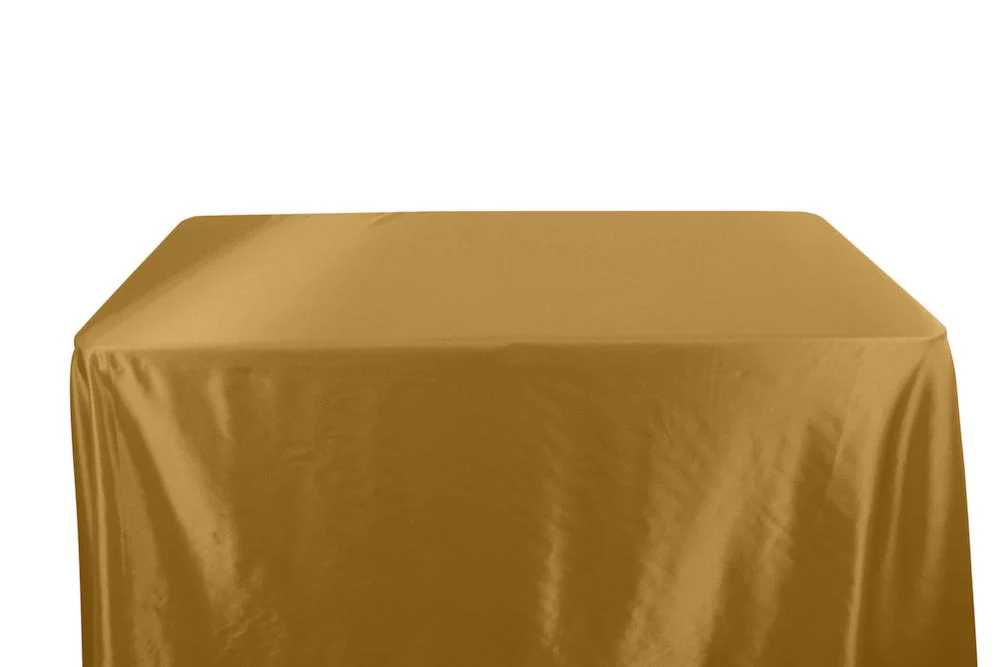 Charmeuse Satin Banquet Rectangular Table Covers - 6 Feet - Image 10