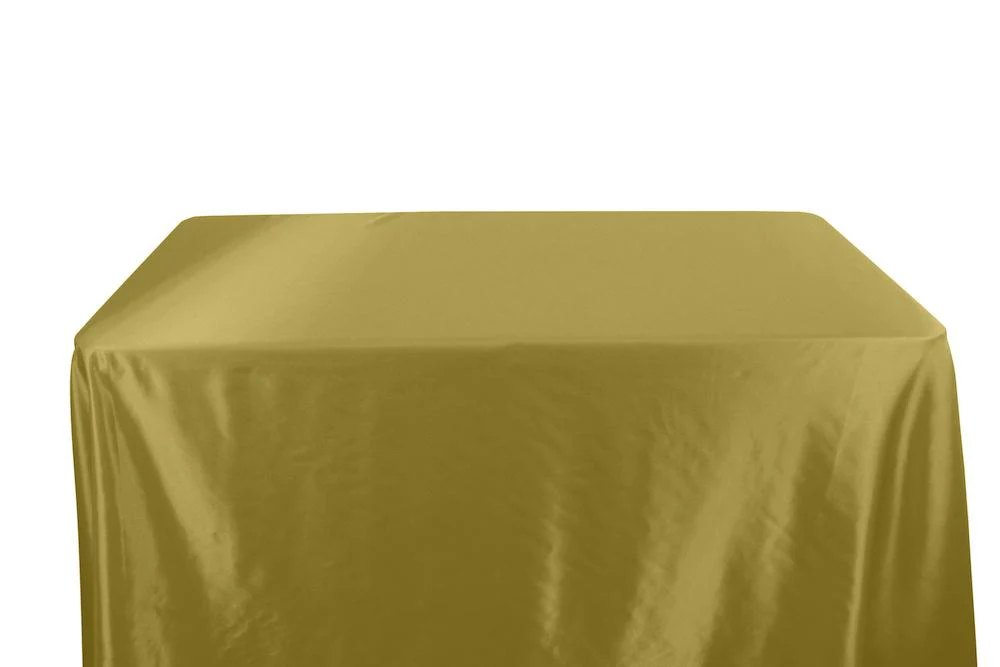 Charmeuse Satin Banquet Rectangular Table Covers - 8 Feet - Image 12