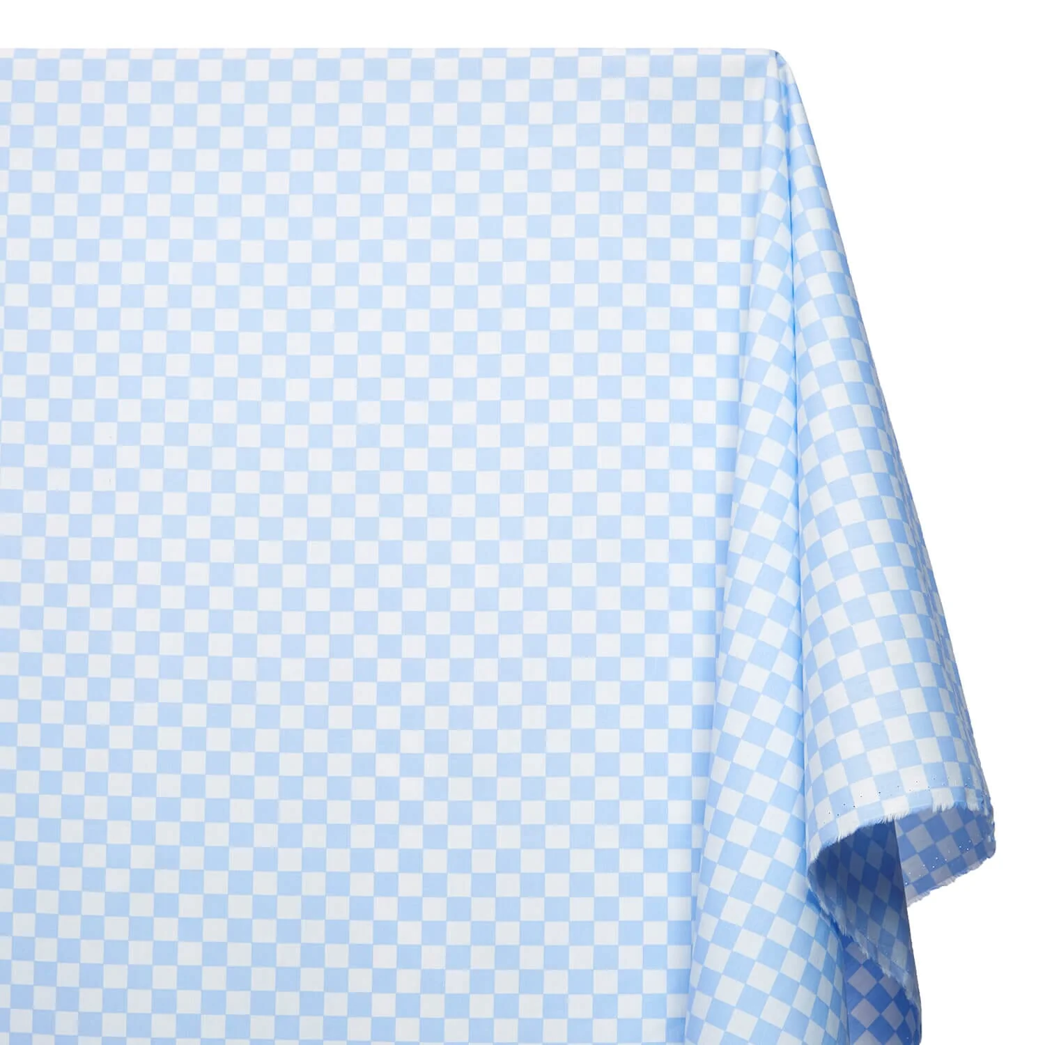 Checkered Printed Cotton Poplin - Image 20
