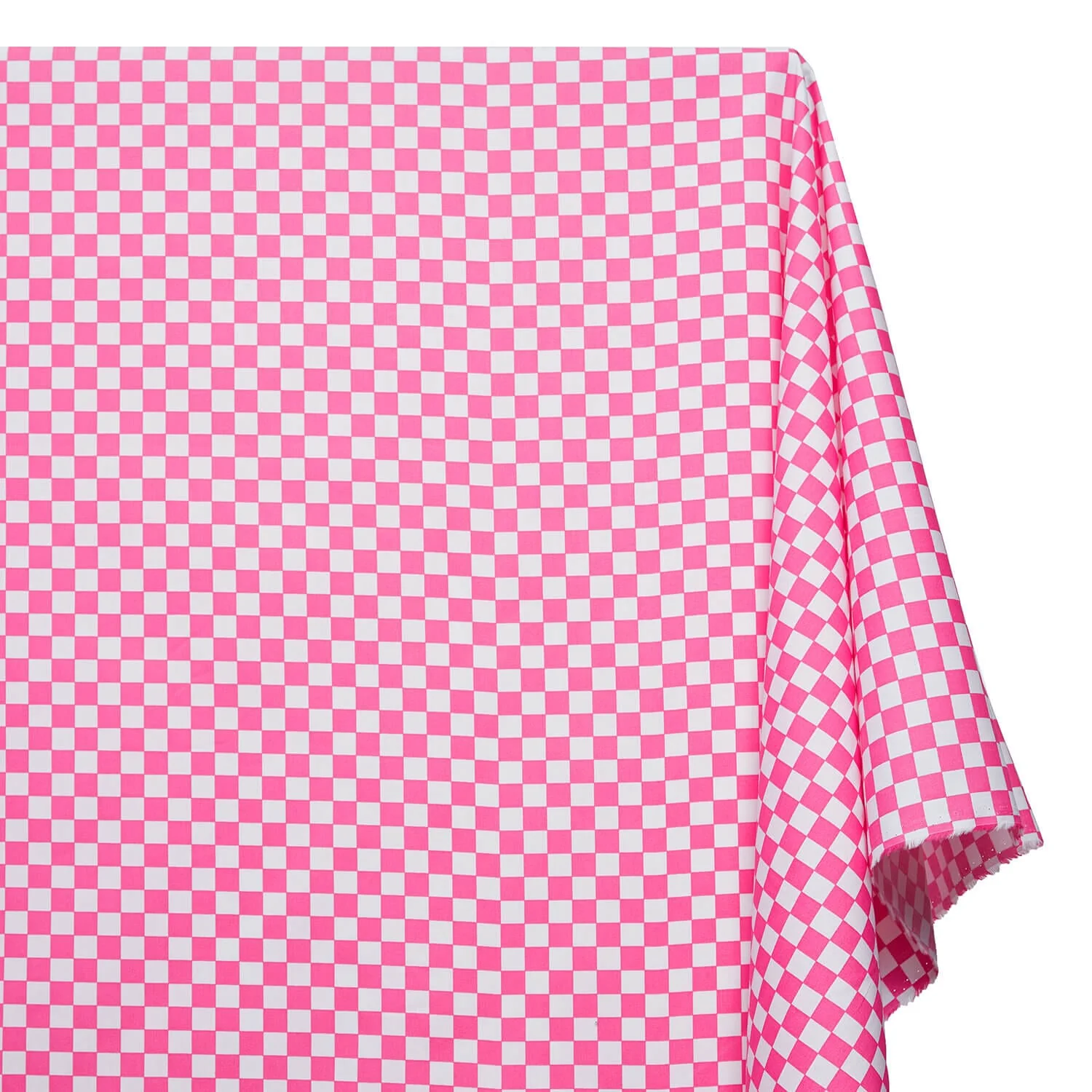 Checkered Printed Cotton Poplin - Image 5