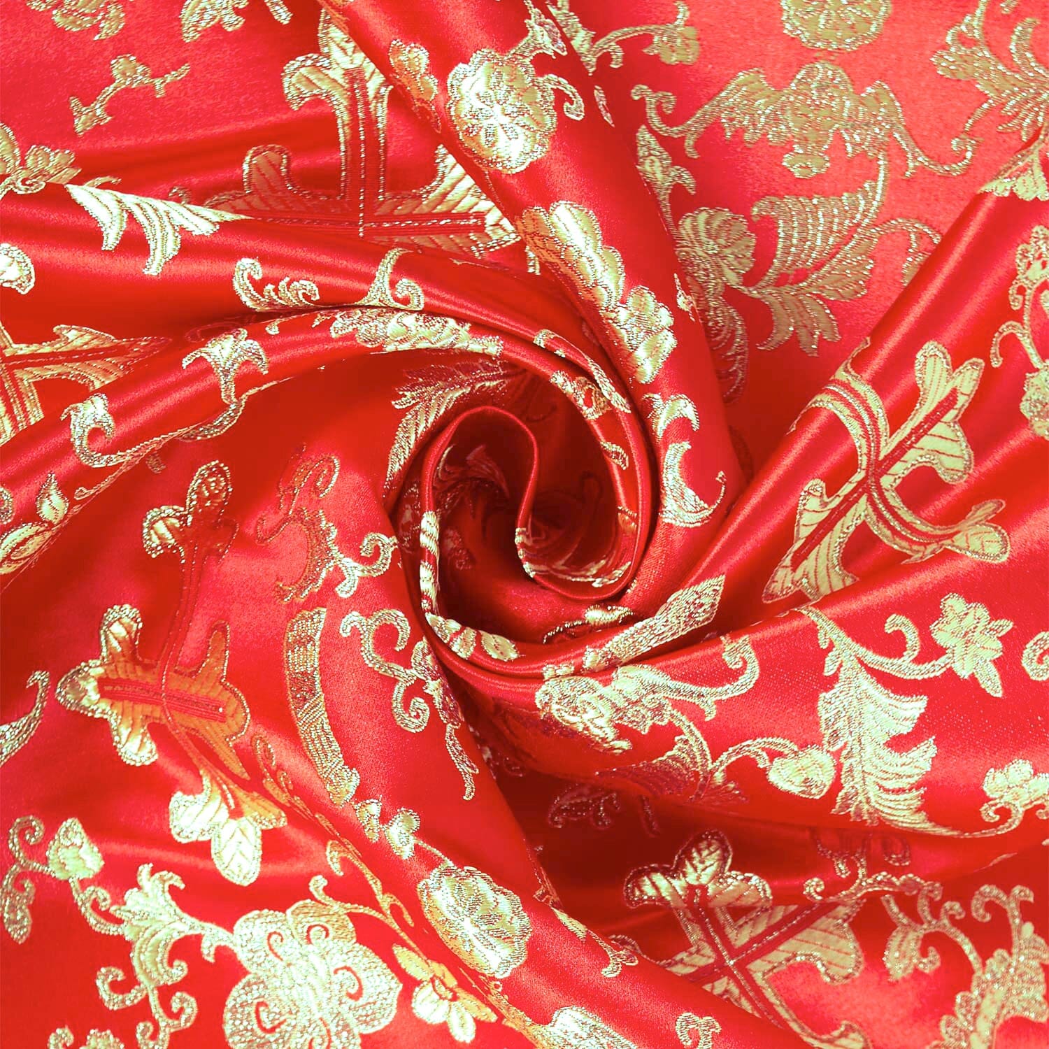 Church Cross Metallic Brocade - Image 11