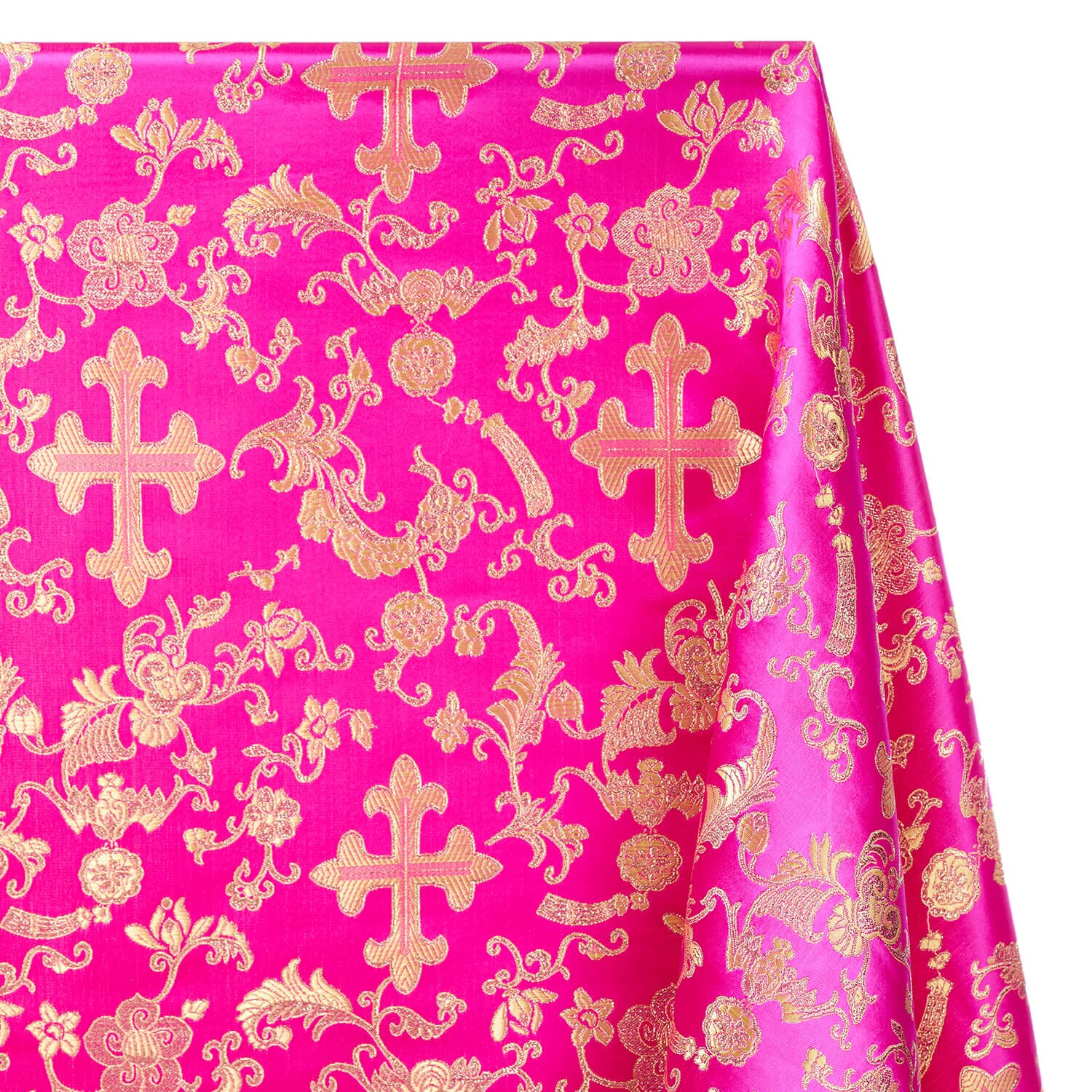 Church Cross Metallic Brocade - Image 14
