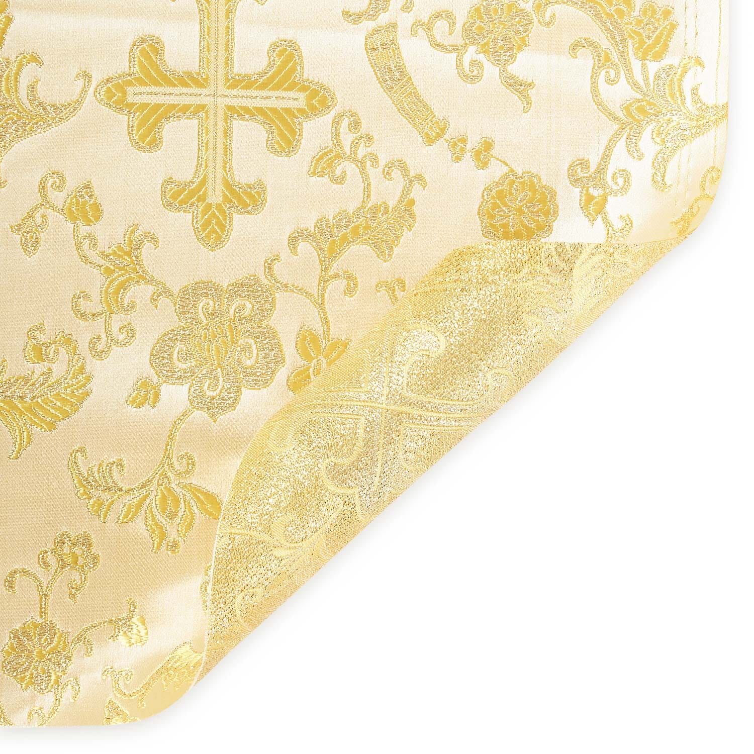 Church Cross Metallic Brocade - Image 20
