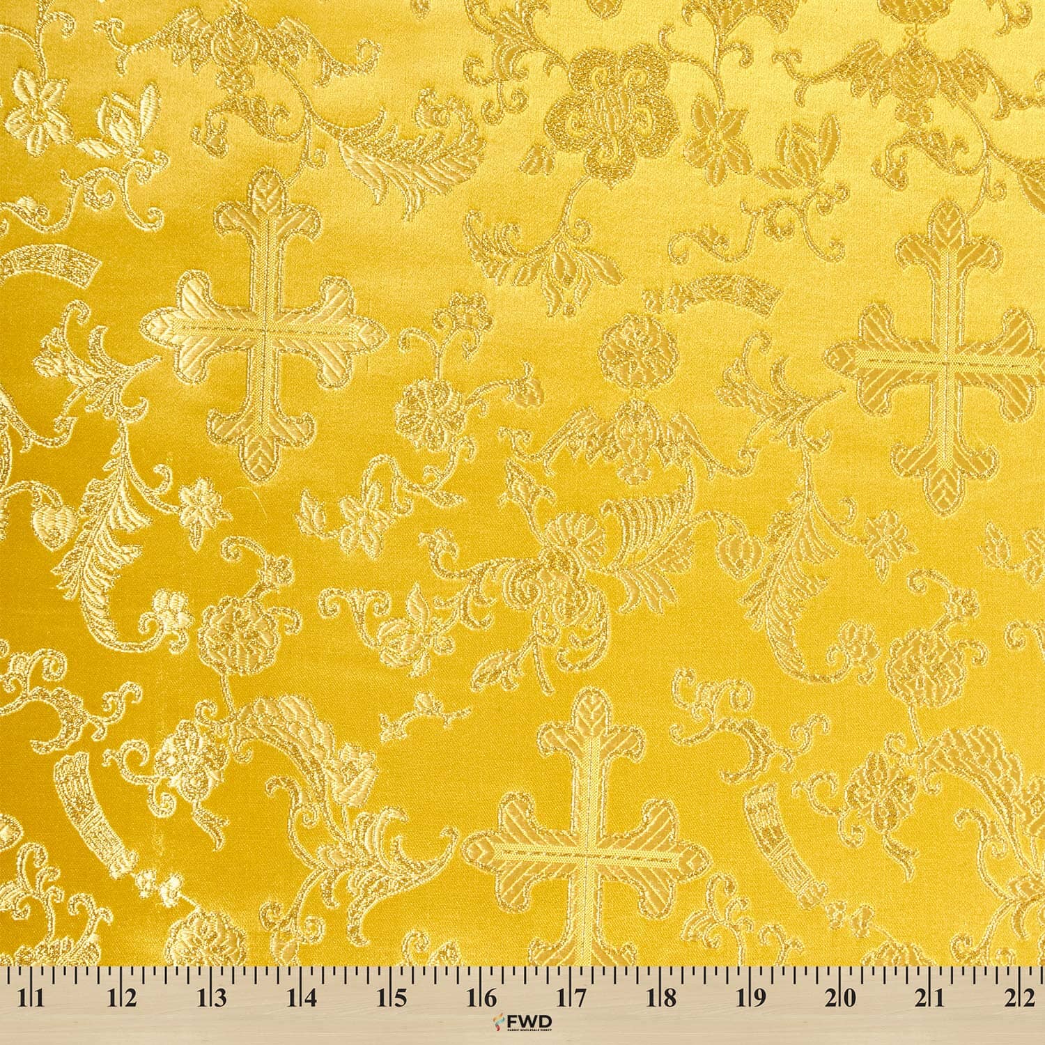 Church Cross Metallic Brocade - Image 25