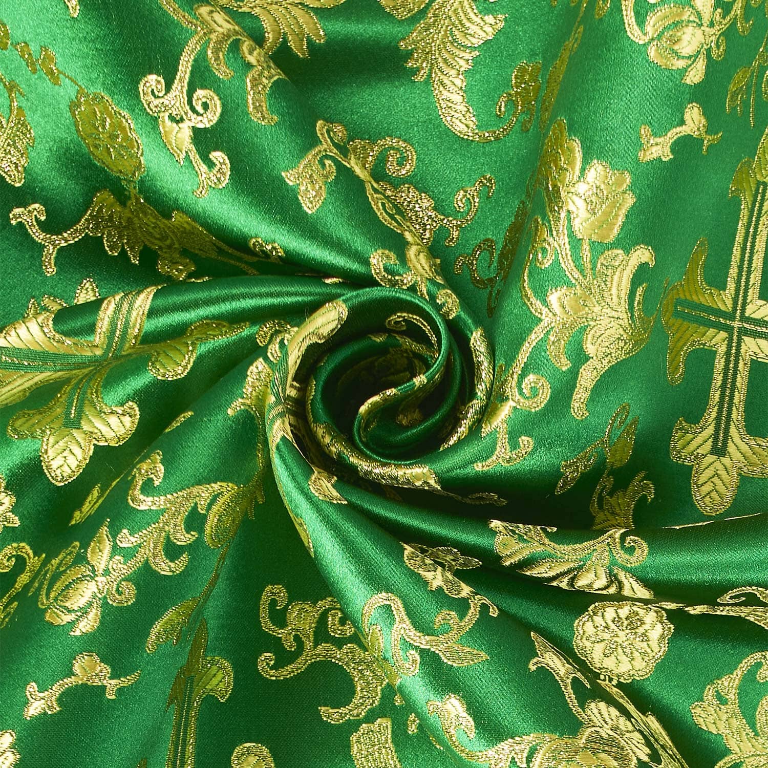 Church Cross Metallic Brocade - Image 27