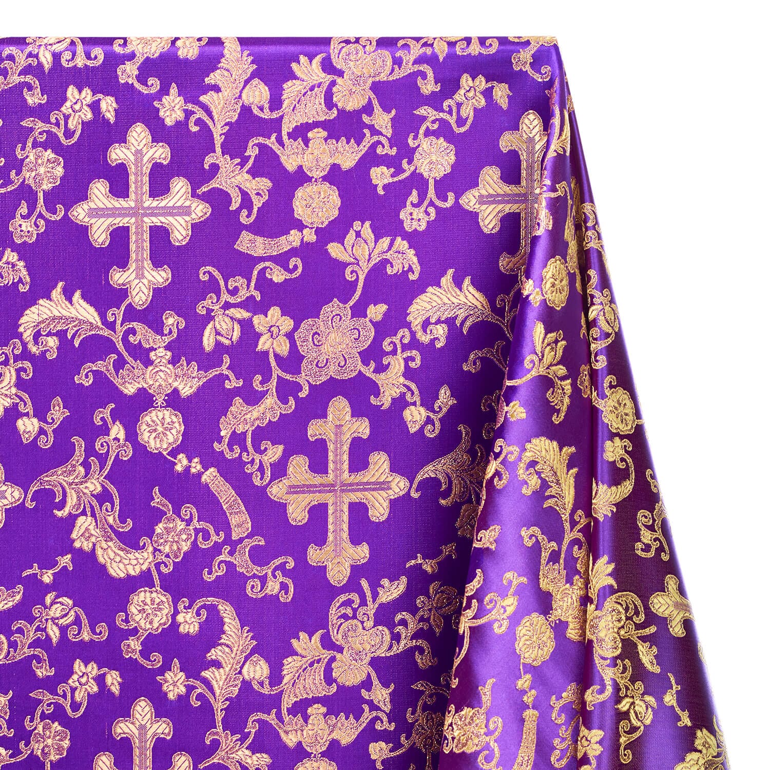 Church Cross Metallic Brocade - Image 41