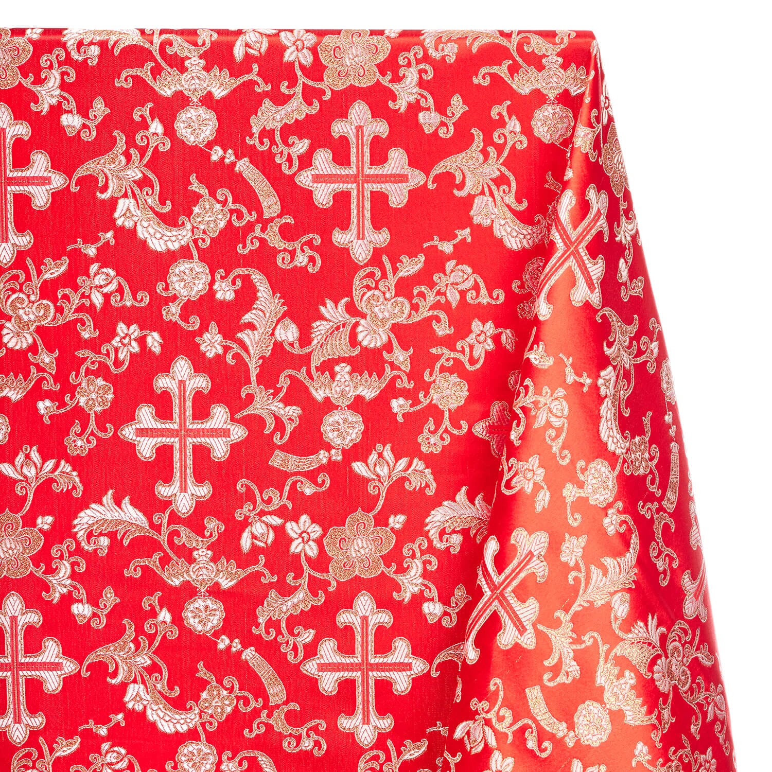 Church Cross Metallic Brocade - Image 6