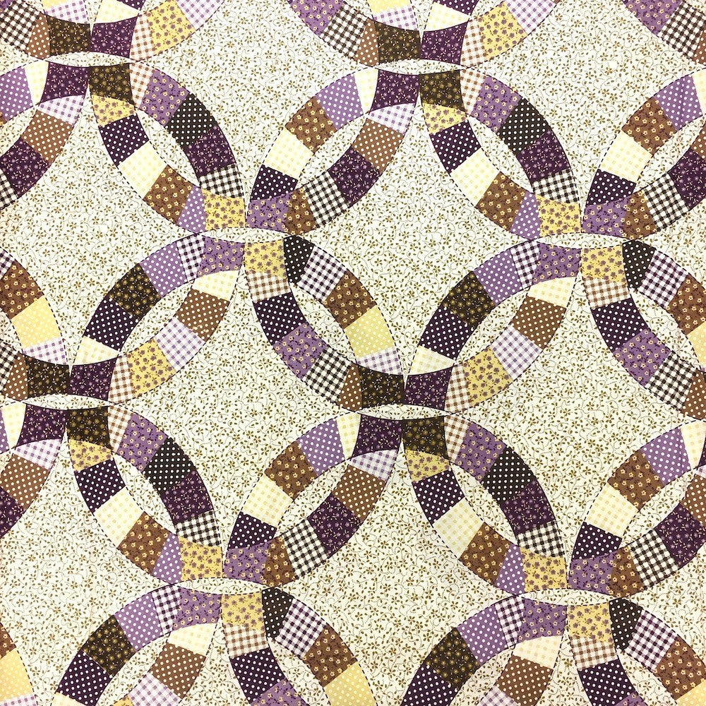 Circle Brown Print Sheeting - Image 2
