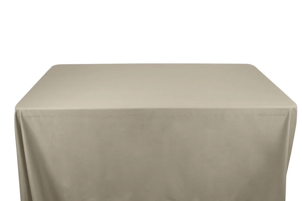 Cotton Polyester Broadcloth Banquet Rectangular Table Covers - 8 Feet - Image 18