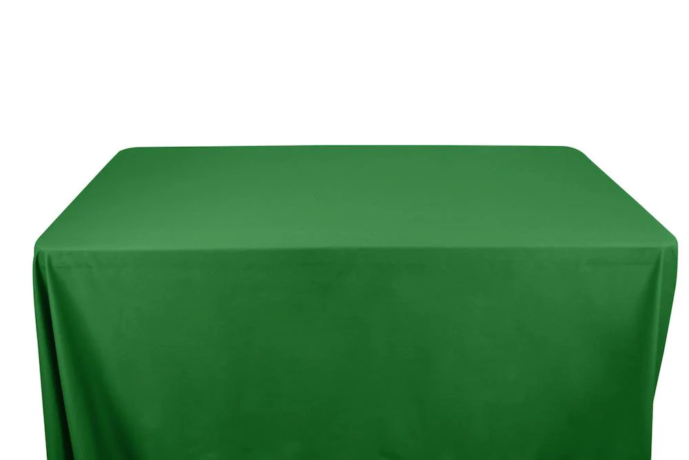 Cotton Polyester Broadcloth Banquet Rectangular Table Covers - 8 Feet - Image 42