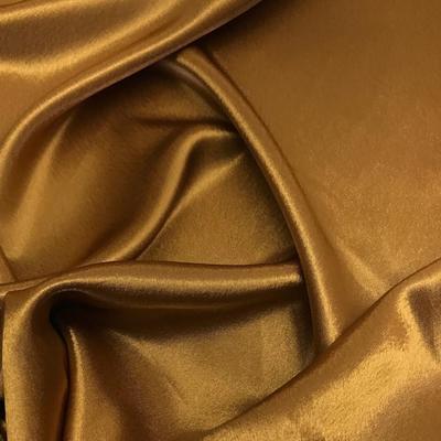 Crepe Back Satin Rod Pocket Curtains - Antique Gold - Image 3