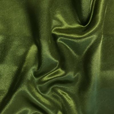 Crepe Back Satin Rod Pocket Curtains - Dark Olive - Image 3