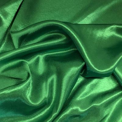 Crepe Back Satin Rod Pocket Curtains - Kelly Green - Image 3