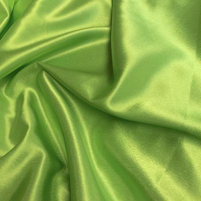 Crepe Back Satin Rod Pocket Curtains - Lime Green - Image 3