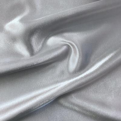 Crepe Back Satin Rod Pocket Curtains - Silver - Image 3