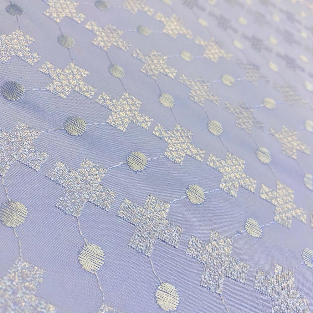 Cross Eyelet Embroidery Fabric - Image 12