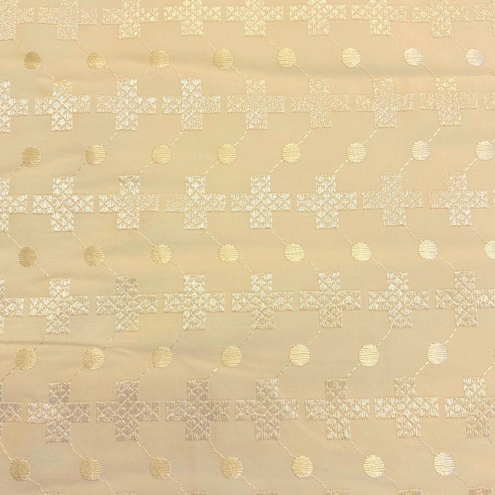 Cross Eyelet Embroidery Fabric - Image 5