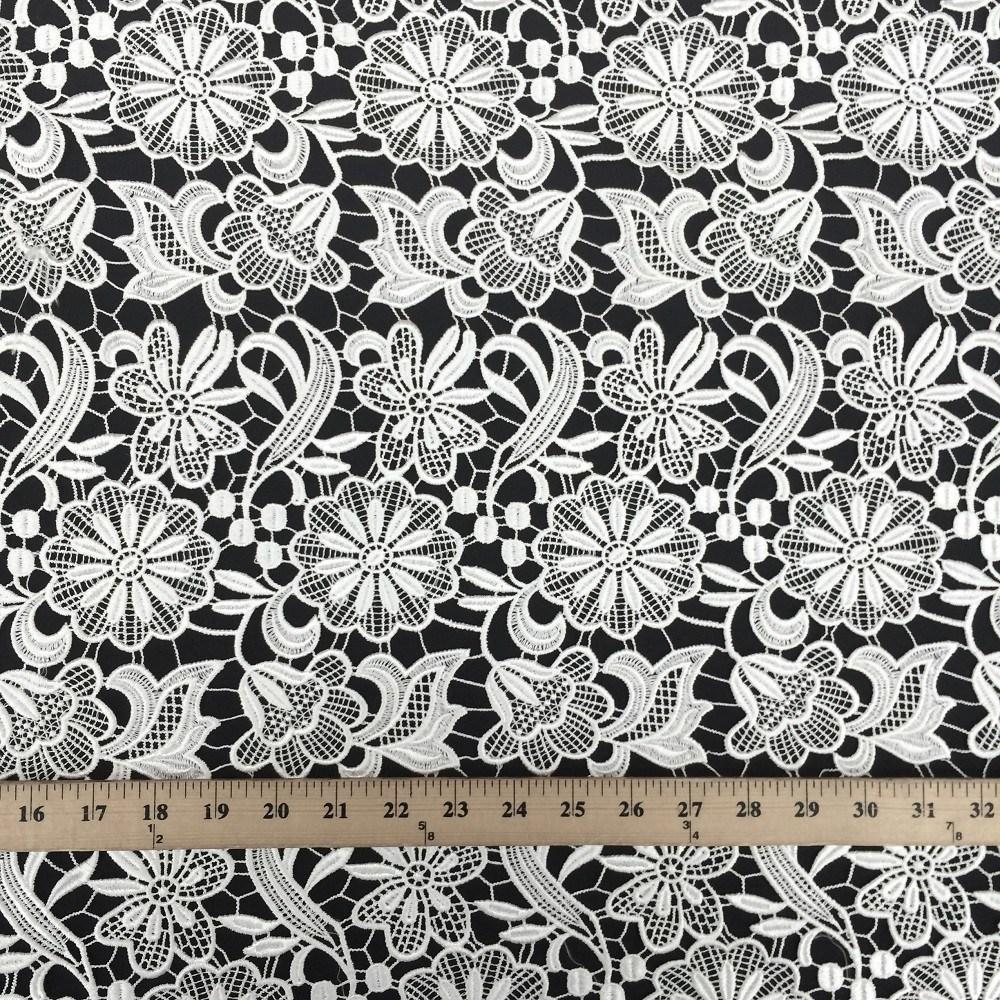 Daffodil Guipure French Venice Lace - Image 4