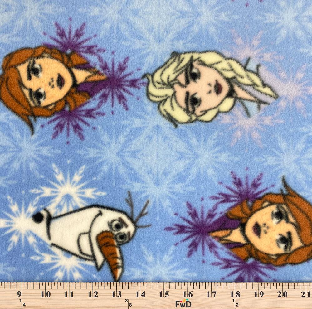Disney's Frozen Fleece Fabric - Image 3