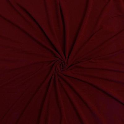 DTY Double-Sided Brushed Rod Pocket Curtains - Burgundy - Image 3