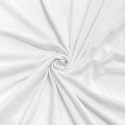DTY Double-Sided Brushed Rod Pocket Curtains (All Colors Available) - White - Image 3