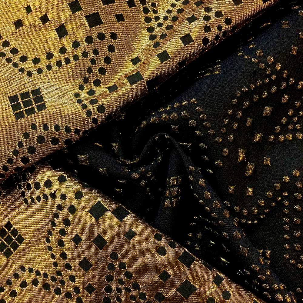 Embroidered Star Metallic Jacquard - Image 14