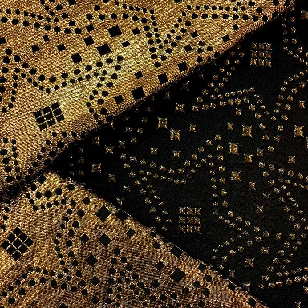 Embroidered Star Metallic Jacquard - Image 15