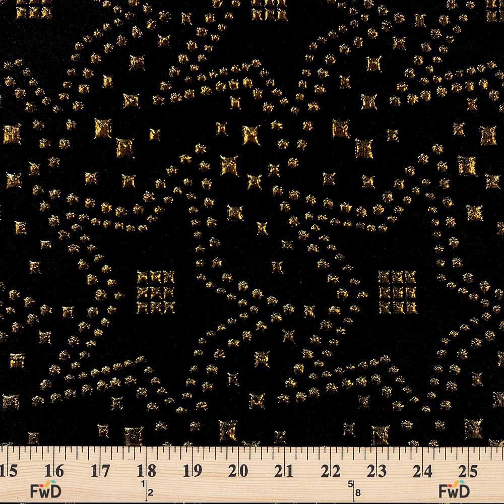 Embroidered Star Metallic Jacquard - Image 16