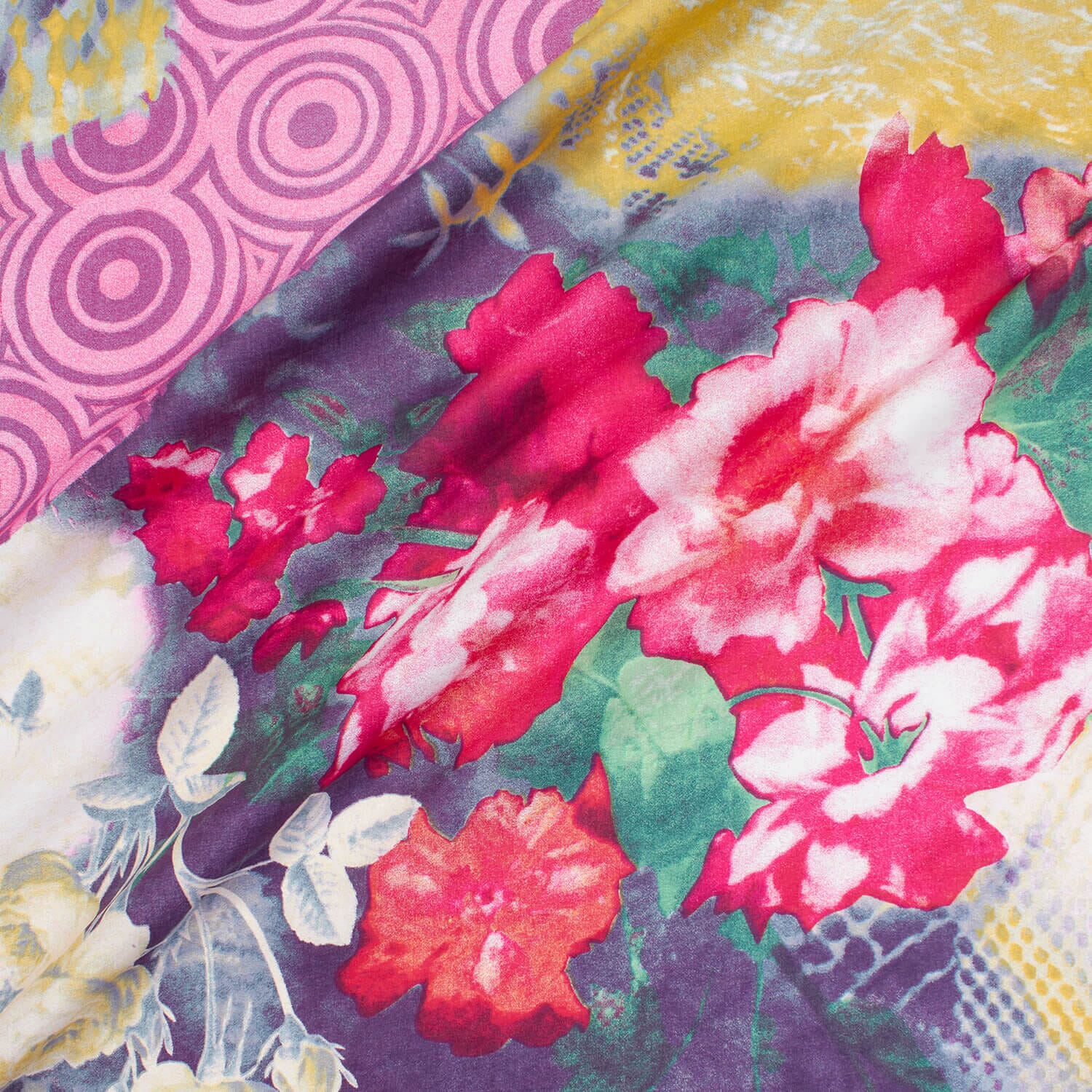 Emma Green Printed Cotton - Image 2
