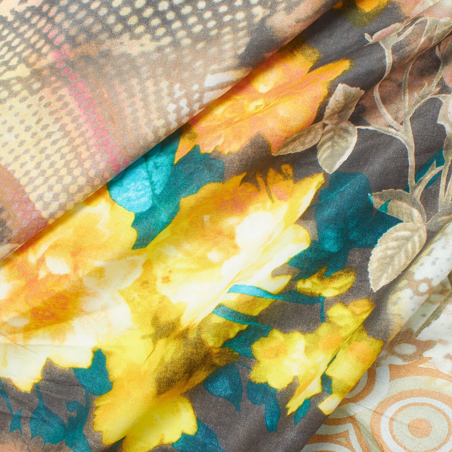 Emma Green Printed Cotton - Image 5